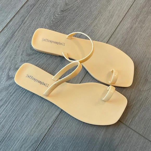 JEFFREY CAMPBELL Darbey Jelly Sandal Size 9 - Picture 2 of 5